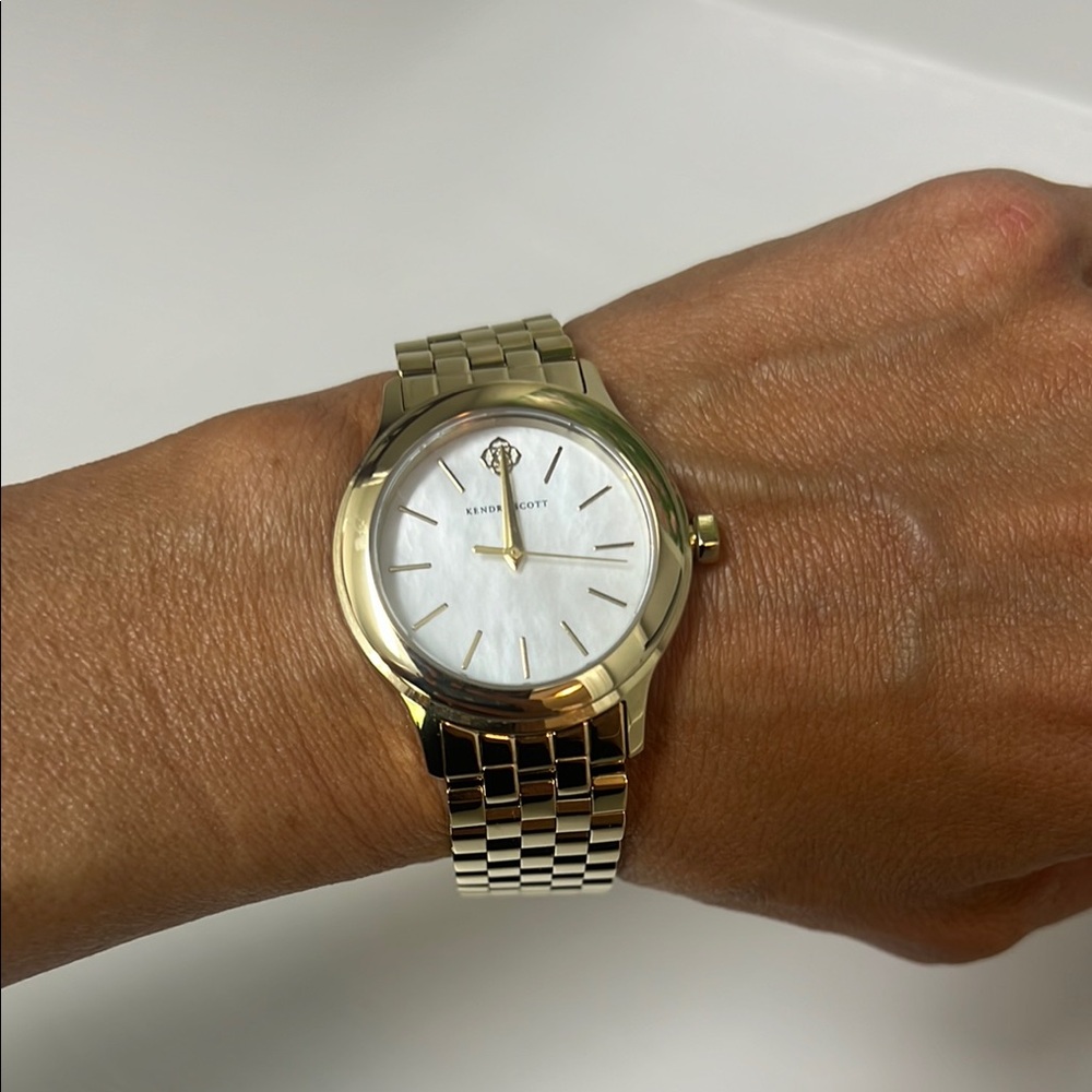 Kendra Scott Gold Bracelet Watch